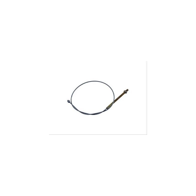 Front handbrake cable for rear disc