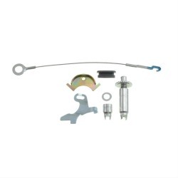 Compensating kit for left drum brakes