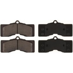 Set of front or rear ceramic brake pads