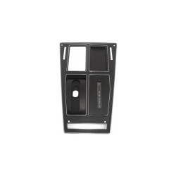 Center console plate for Corvette automatic transmission without air conditioning