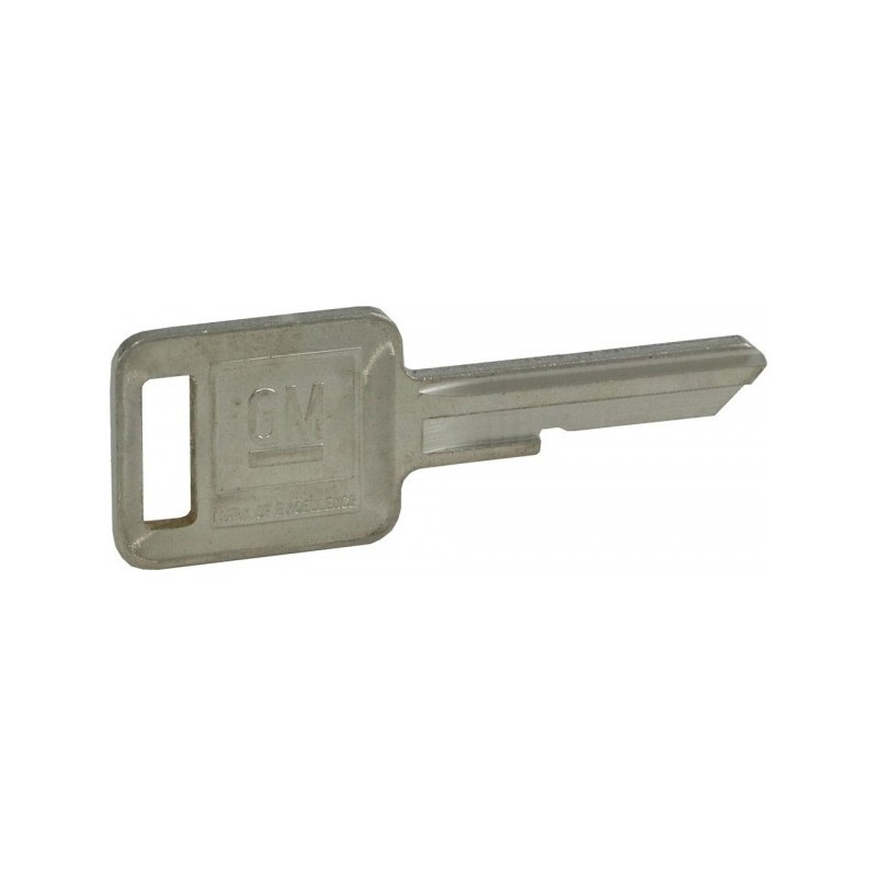 Blank GM key for ignition lock code A