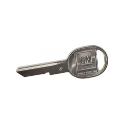 Blanker Schlüssel GM für Türen Code B
