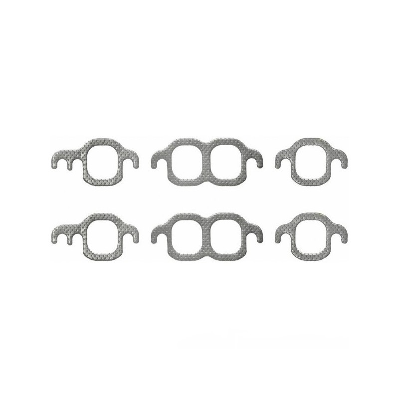 Exhaust manifold gasket kit for Chevrolet Small Blocks