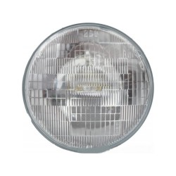 Ampoule / lampe de phare étanche halogène 6V / 3 broches