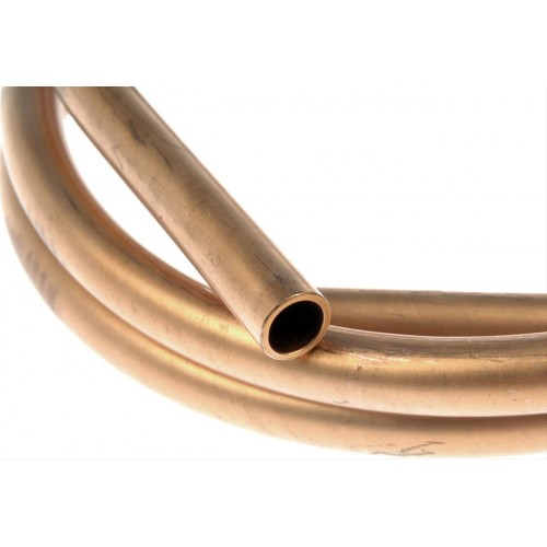 Semi-rigid copper brake hose / pipe 6.35mm