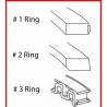 Complete Piston Ring Kit for V8 Chevrolet 305