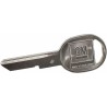 Blank key GM for doors code "H"