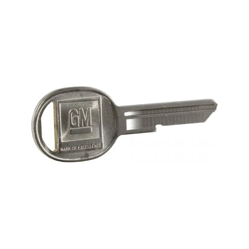 Llave en blanco GM para puertas con código "H"